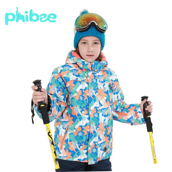

cross border electricity supplier phibee phoebe baby elephant children's ski suit coat childrenswear child raincoat jacket expor