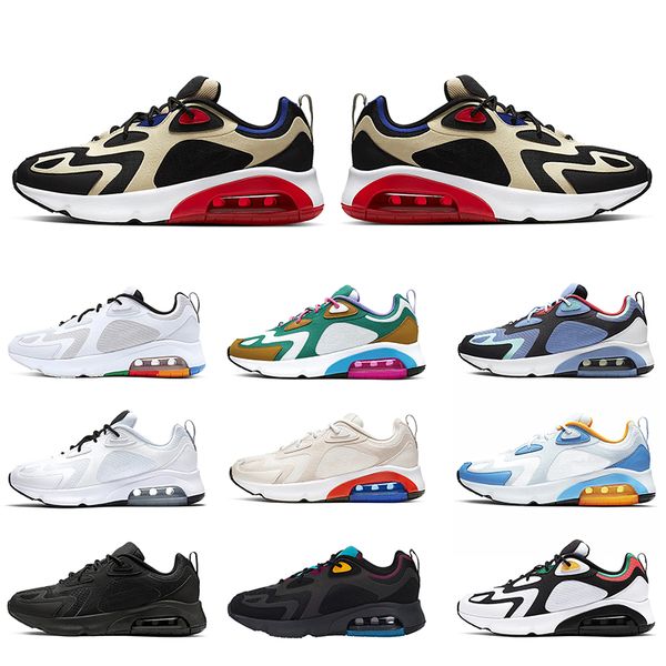 

2019 camping & hiki women men running shoes 200 bordeaux royal pulse mystic green black mens trainers athletic outdoor sports sneakers 40-46