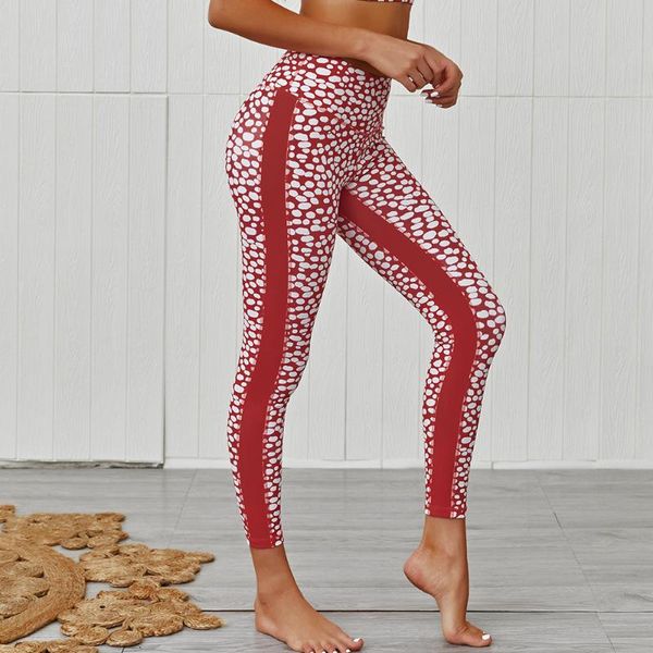 

cxuey print gym sport leggings push up yoga pants 2020 leggings sport women fitness patchwork workout running tights red green, White;red
