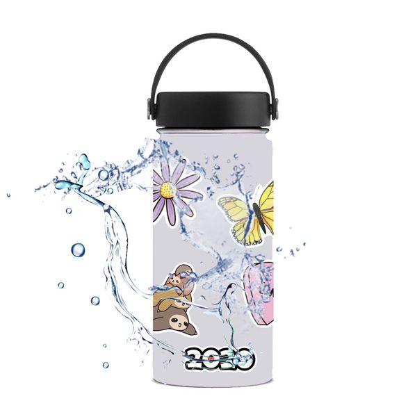 

75 pcs cartoon cute fresh style stickers graffiti for diy sticker on bottle suitcase luggage lapbicycle skateboard car