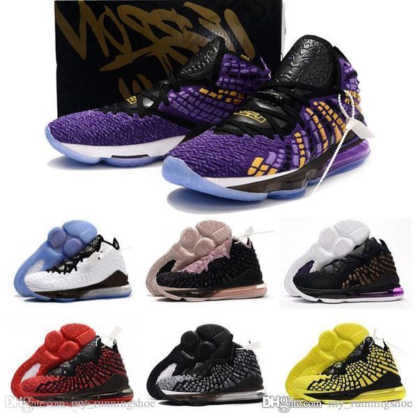 

2019 new james 17 xvii starting equality mens women big kids basketball shoes for james 17s trainers sports sneakers size 40-46, White;red