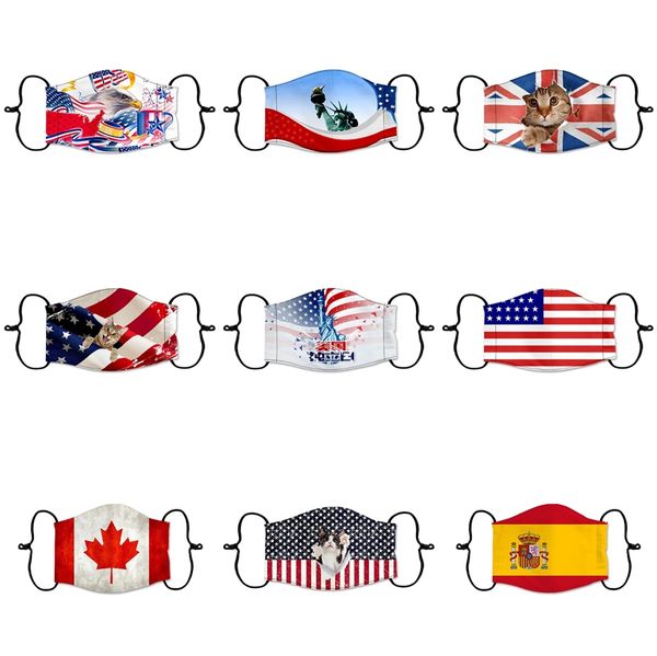 

designer face mask cloth face masks masque reusable civil filter mascherina pm2.5 protection ca cotton mask thick 3 layer mask washa #2