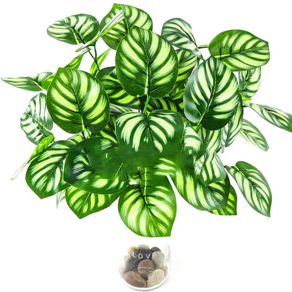 

artificial 5 heads green round radish leaves plant green wall simulation plants home wedding decoration