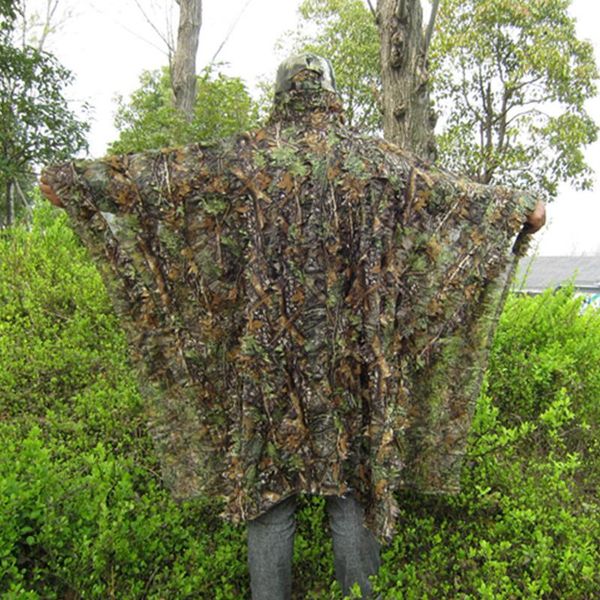 

cloak dress hunting clothes new 3d bionic ghillie yowie sniper birdwatch camouflage clothing jacket, Camo