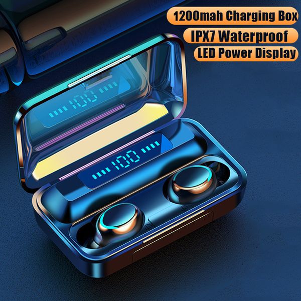 

mini 5.0 bluetooth headphones stereo tws wireless earphones in-ear earbuds handsbinaural call headset for all phones