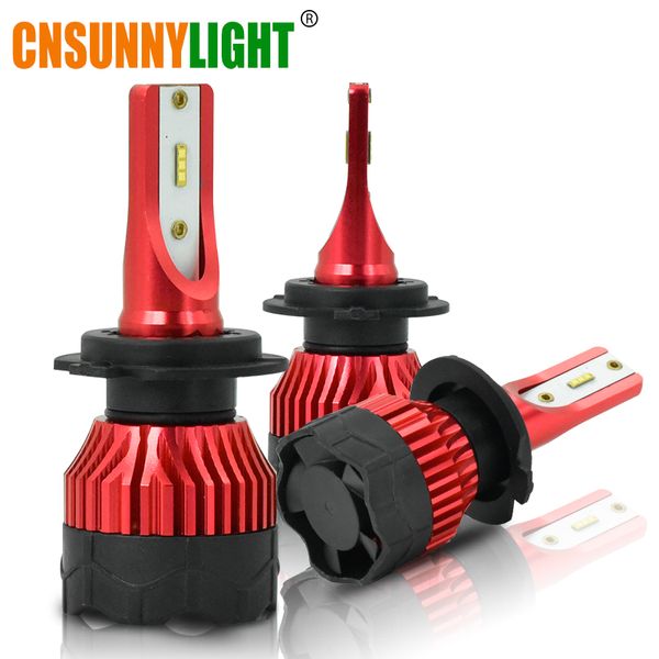 

cnsunnylight k5 led h7 h11 h8 h9 h1 zes car headlight bulbs 9005 9006 h13 headlamp main lights better than s2 cob auto led lamps