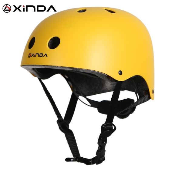 

new xinda professional mountaineer helmet rock climbing head protection hard hat outdoor camping & hiking riding drift helmet
