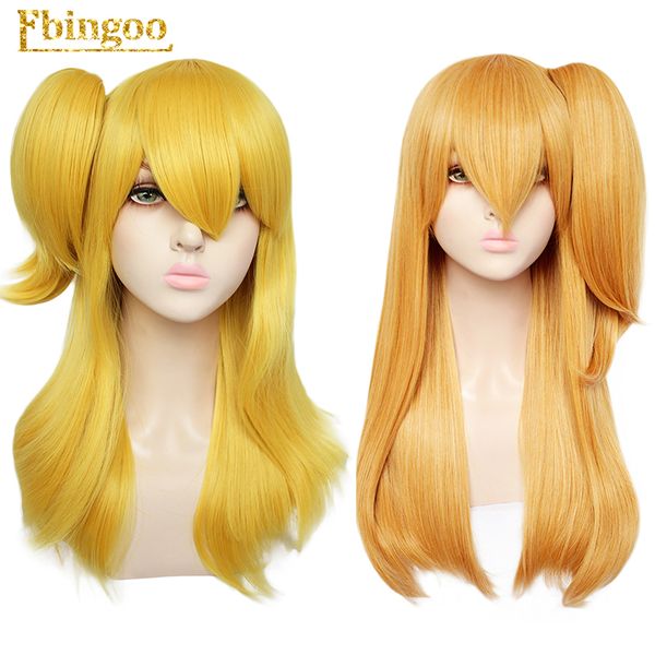 Ebingoo Hair Cap Anime Wig Fairy Tail Lucy Heartfilia Synthetic
