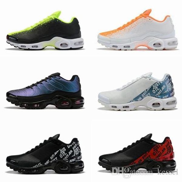 

2019 new de igner tn plu e la er fuch ia men running hoe chau ure tn gp mercurial athletic orange white port men trainer neaker