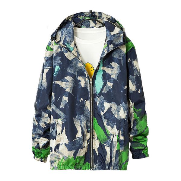 

new windproof jacket men's hooded sportswear fashion fine lightweight men's jacket with flowers, Black;brown