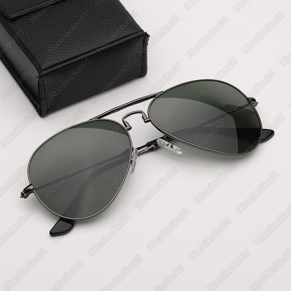 

fashion brand sunglasses folding pilot sunglasses designer mens sun glasses woman oculos de sol with package leather case, White;black
