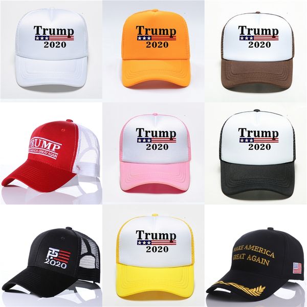 

donald trump 2020 baseball cap patchwork washed outdoor make america great again hat republican president mesh sports cap lxl1276c #303, Blue;gray