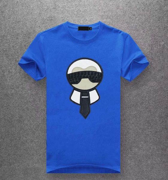 

2019 fashion new round neck wild models new t shirt men casual print hip hop cotton short sleeve tee shirt m-4xl, White;black