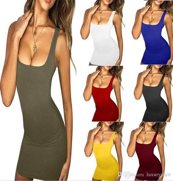 

bodycon платье танк платье тонкий тощий конфеты цвет платья женщин оболочка тела, Black;gray