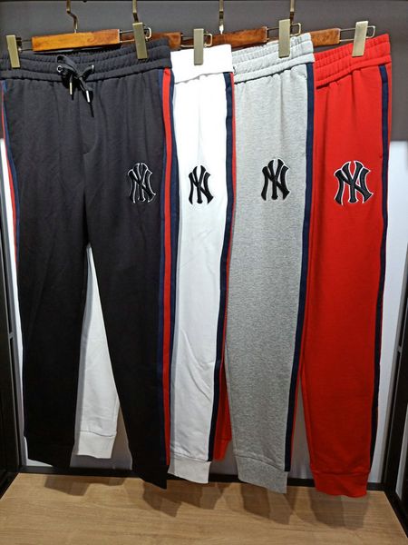 

gc men counters classic pants designer brand comfortable trousers fashion couple luxury classic pants trend quality embroidery trousers, Black