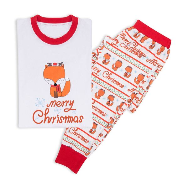 

Family matching Pajamas Set Print Christmas Family Clothing Mother and Daughter Dad Son Clothes set xmas cotton sleepwear