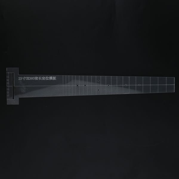 

23/26inch guitar fingerboard fretboard bridge template diy for luthier