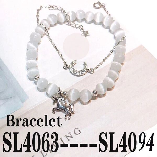

kakany from spanish classic jewelry female fashion bracelet coding: sl4063----sl4094, Golden;silver