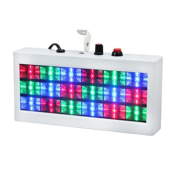 

aucd mini 18 led sound actived strobe lights rgb color flash lightings stroboscope disco for club party stage lighting effect xmt-s18