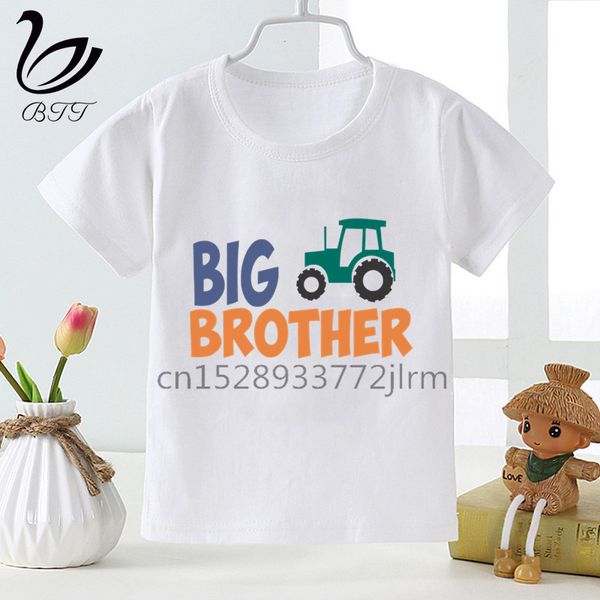 

kids sweet i am going to be a big brother t shirts boys girls party tshirt children cartoon tees, Blue