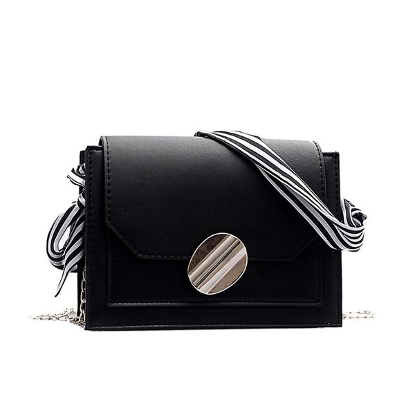 

women small square messenger bag simple chain shoulder bags female leather flap pu luxury crossbody bag #t2g