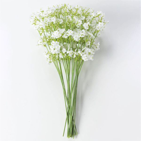 

artificial flowers 2 forked stars gypsophila fake silk flower plant home wedding party decoration supplies silk flower wx9-1460