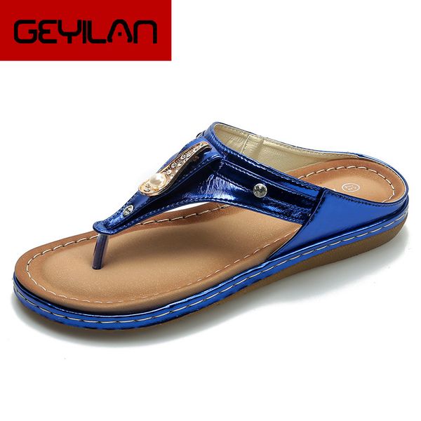 

women sandals flip flops 2020 summer fashion flat shoes woman bohemian sandals ladies vacation beach sandales femme, Black