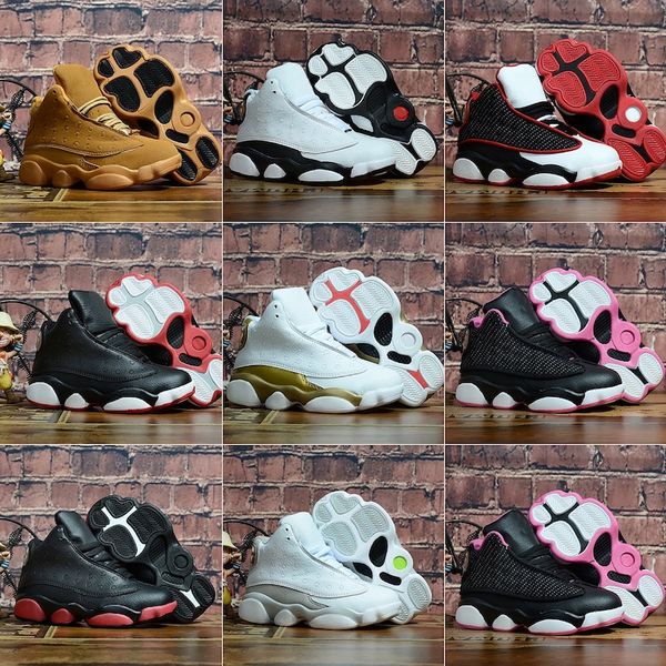 

Nike air jordan 13 retro 2019 Chritmas подарок дети Air huarache 13 кроссовки обувь для мальчиков девушка