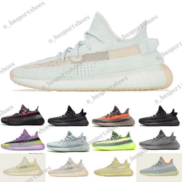 

2020 новых yeehu yecheil черного статическими 3m reflective kanye west кроссовок gid пылать истинные формы глиняных масел мужчину кроссовок