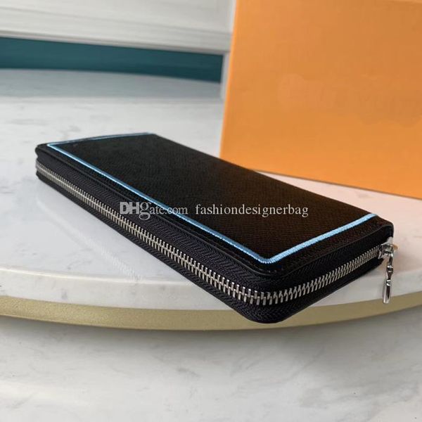 

7 звезд высокое качество новый стиль мужская zippy вокруг бумажник натуральная кожаная сумка оптовая дизайнер длинный женский кошелек мода с, Red;black