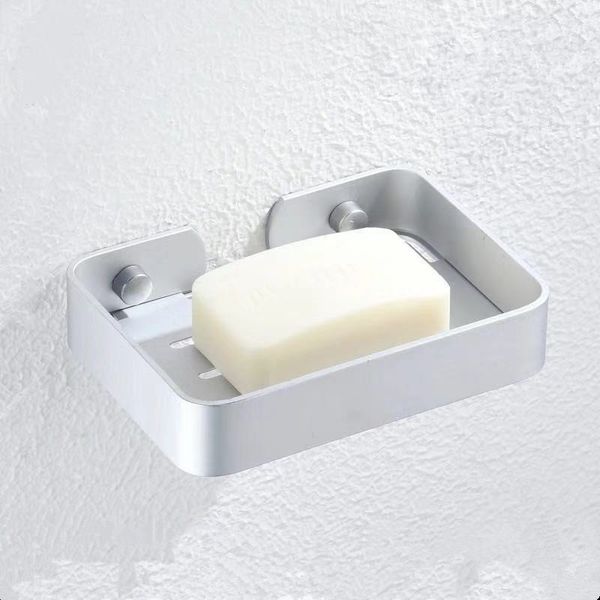 

soap dish holder square bathroom shelf,bathroom accessories hardware holder, net dish-sil