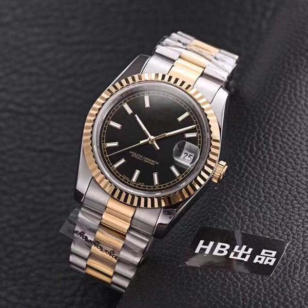 

AAA High Quality Business Brand Men's Watches Luxury Casual Automatic Sapphire Stainless Steel Fashion Clocks Gold and silver hot Wristwatch