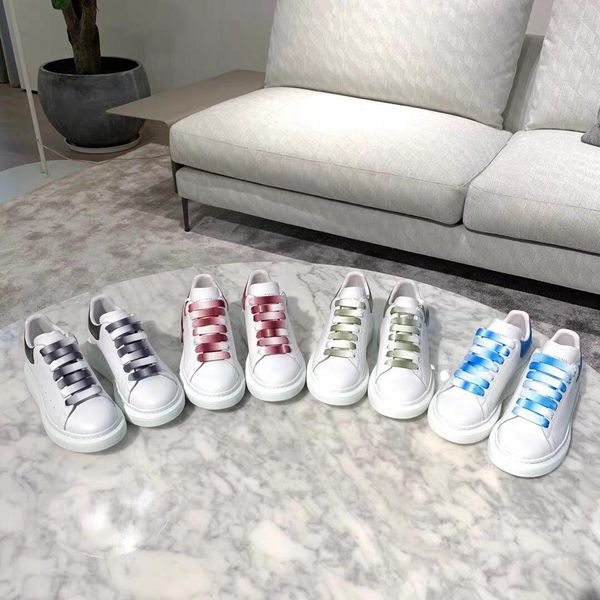 

Graffiti Shoelaces Leisure Shoes man and woman Universal Spray Painted Shoelaces Muffin Cakes sneakers unisex Thick Baseboard