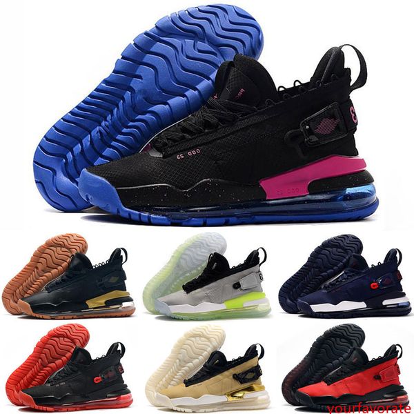 

maniere jumpman proto x 72c atlanta nights triple black gum metallic gold mens basketball shoes for sneakers size 40-46