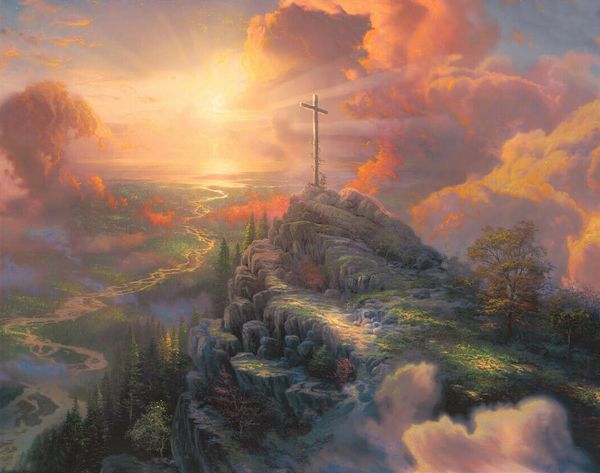 

thomas kinkade inspirational home decor handcrafts /hd print oil painting on canvas wall art canvas pictures 200121