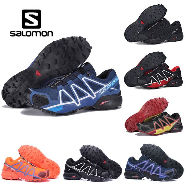 

Salomon Speed Cross 4 CS Mens Outdoor Hiking Shoes SpeedCross Breathable Women Athletics Running Sports Sneakers 36-46