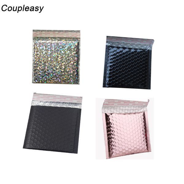 

5pcs/lot 4 colors small bubble envelope bag mailers padded shipping envelope with bubble mailing bag business supplies 15x13cm
