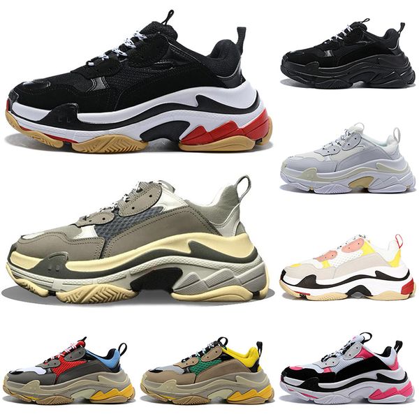 

Pari 17fw ca ual hoe triple for men women black red white green dad platform luxury increa ing balenciaga 13 neaker men trainer