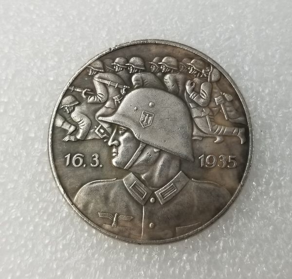 

Тип # _2: 1935 Немецкий экземпляр монеты памятные монеты-реплики монеты медаль монеты коллекционные значки