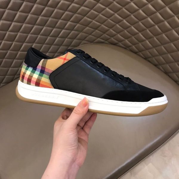 

summer 2020 new classic comfortable luxury men's shoes fashion designer fashion classic casual sports shoes b33, Black