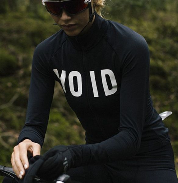 

2020 spring long sleeved cycling jersey women man team voidblack shirt maillot ropa ciclismo mtb bike cycle breathable wear, Black;red