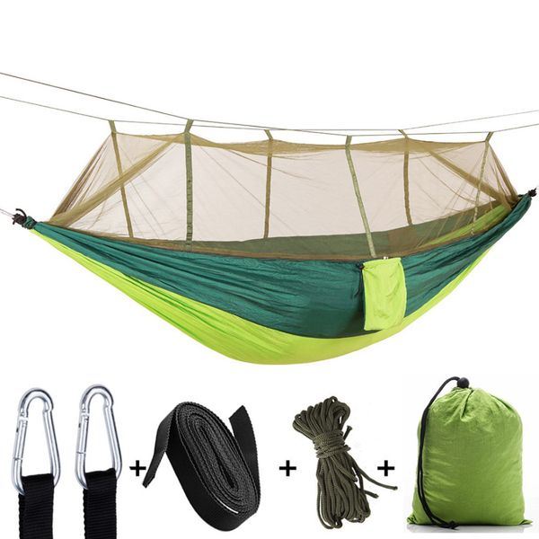 Mosquito Net Portable Outdoor Travel Camping Hammock Hanging Sleeping Bed