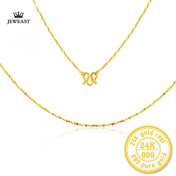 

zzz 24k pure gold star necklaces romantic and beautiful smooth line design classic &fashion exquisite polishing proces 999solid, Silver