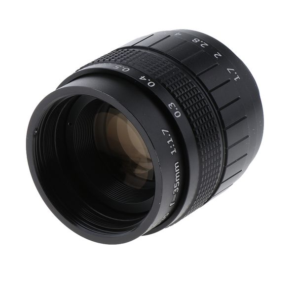 

35mm cctv lens + macro adapter rings + c-m4/3 extension tube adapter for olympus