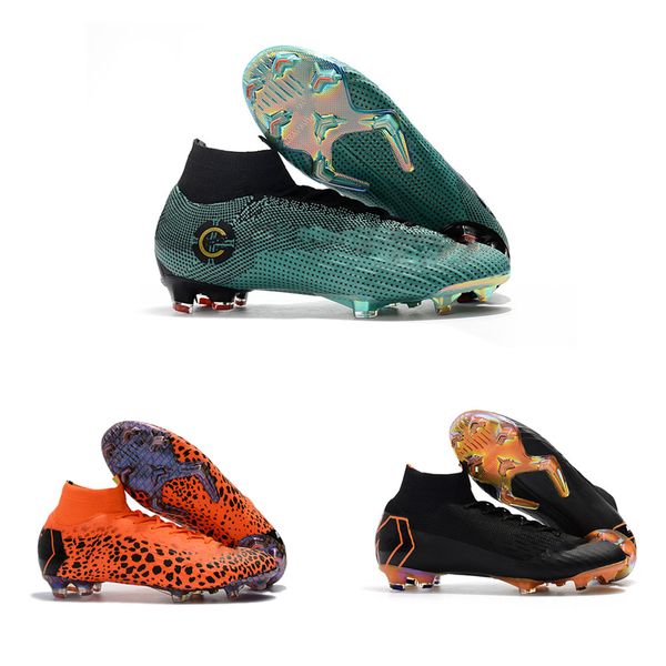 

mercurial superfly superflyx kj vi xii 360 elite ronaldo 6 12 cr7 fg waterproof high mens women boys soccer shoes
