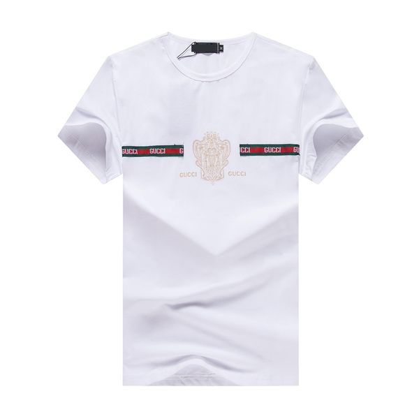 

2020 new designer t shirts mens clothing brand tee shirt fashion summer tide braned letters printed luxury men shirt clothing s-2xl, White;black