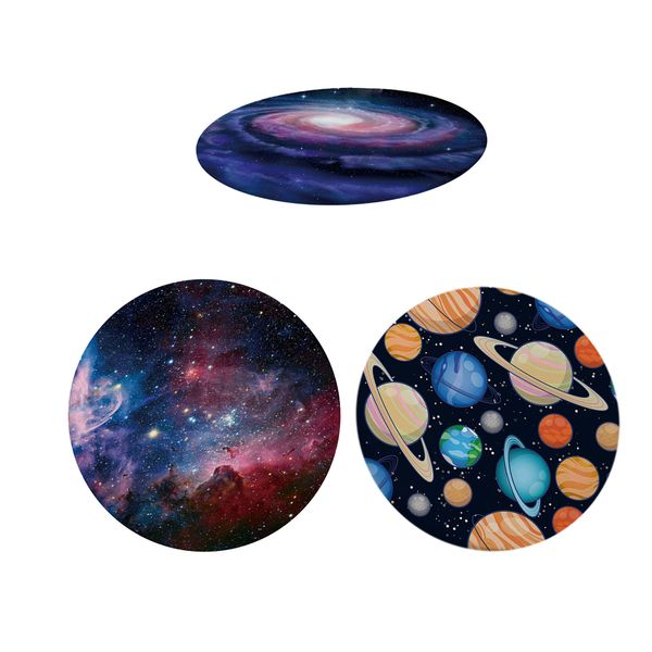

3x table cover placemat washable table decor picnic barbecues dia 140 cm