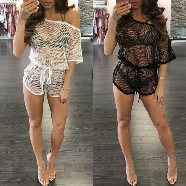 crochet jumpsuit cover up