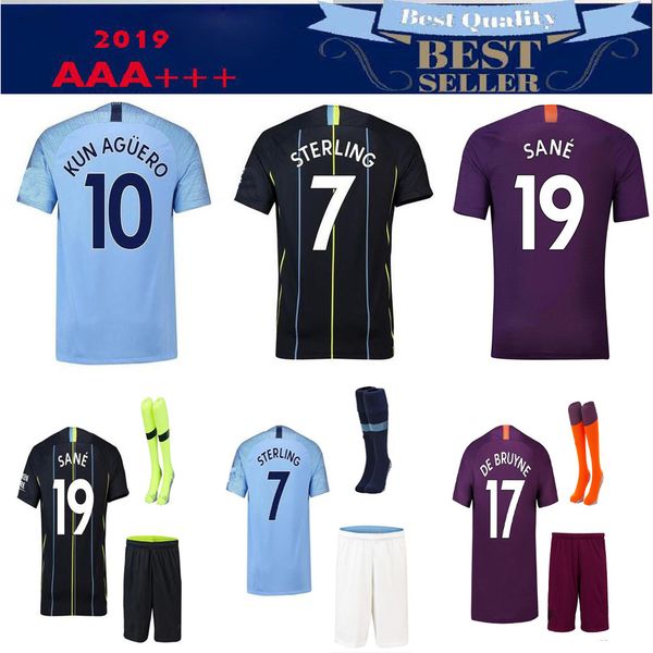 

Thailand mahrez je u de bruyne kun aguero occer jer ey 2018 2019 ane 19 football kit hirt men et