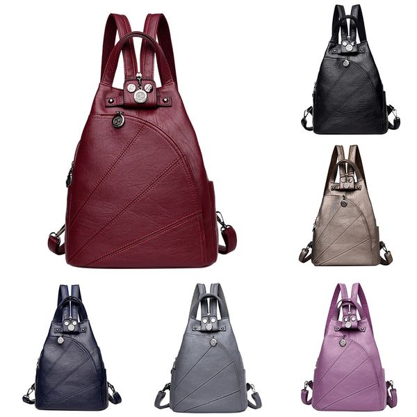 

xiniu 2019 fashion women ladies fashion retro travel school shoulder tote backpack bags zaino da donna designer#30
